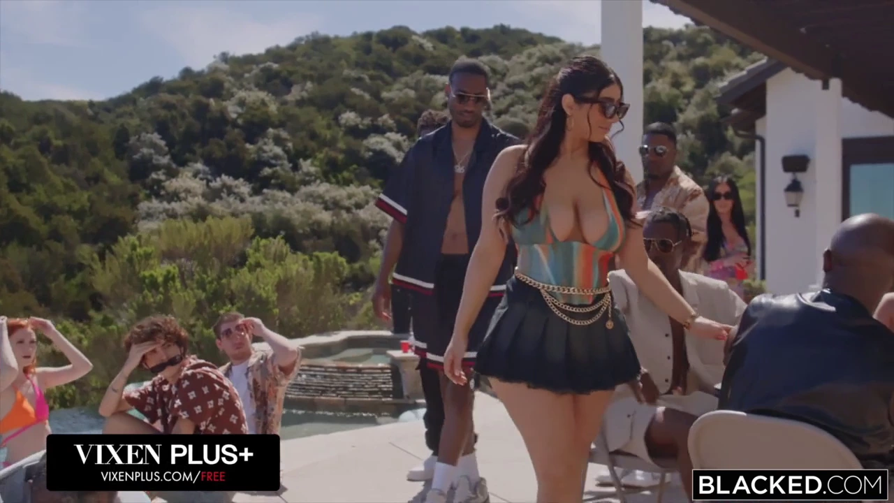 Violet Myers, the stunning Latina with jaw-dropping 34DDD curves, makes her gangbang debut on BLACKED, taking on an incredible challenge. Her passion for intense oral and anal scenes shines in this hardcore, unforgettable performance.